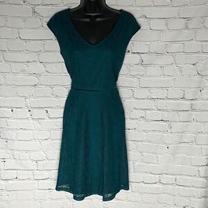 Elegant Teal Dress